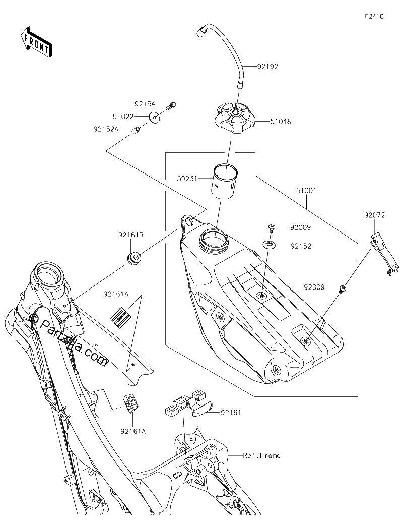 Diagrama de FUEL TANK