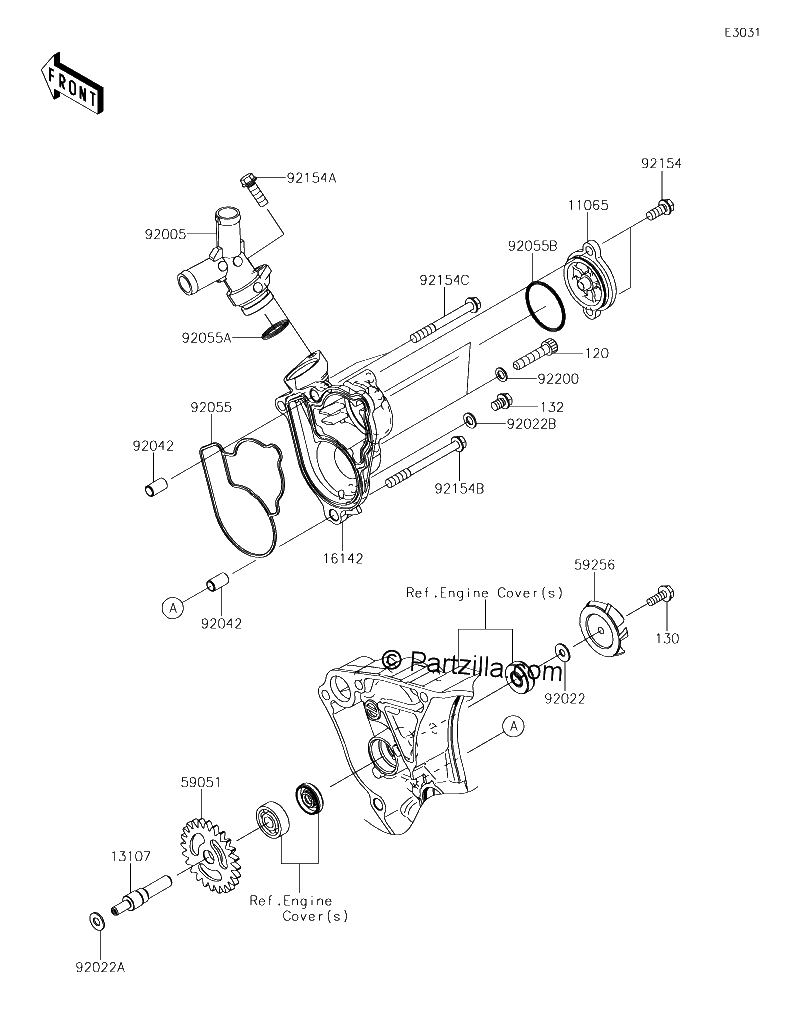 Diagrama de WATER PUMP
