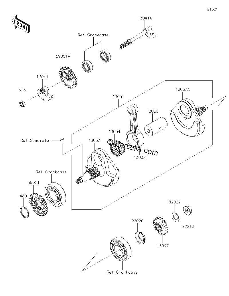 Diagrama de CRANKSHAFT