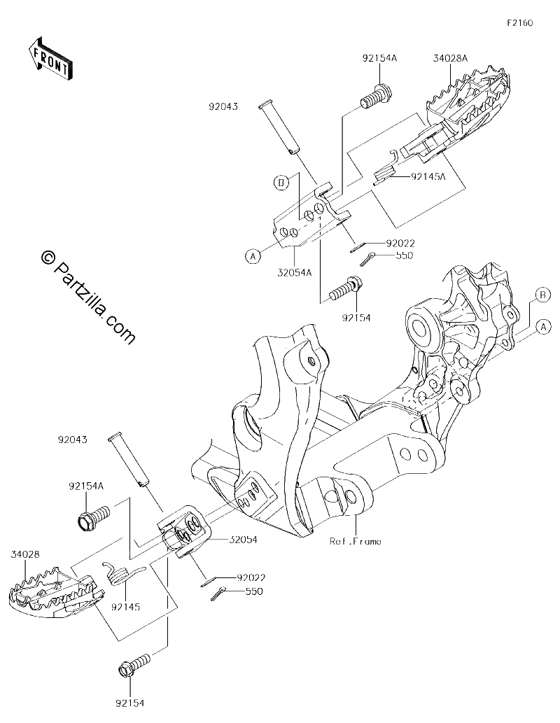 Diagrama de FOOTRESTS