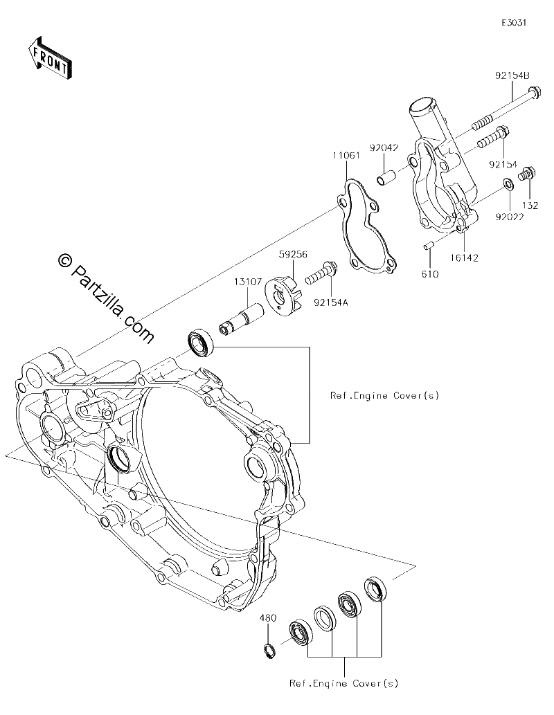 Diagrama de WATER PUMP