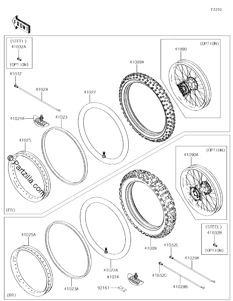Diagrama de WHEELS TIRES