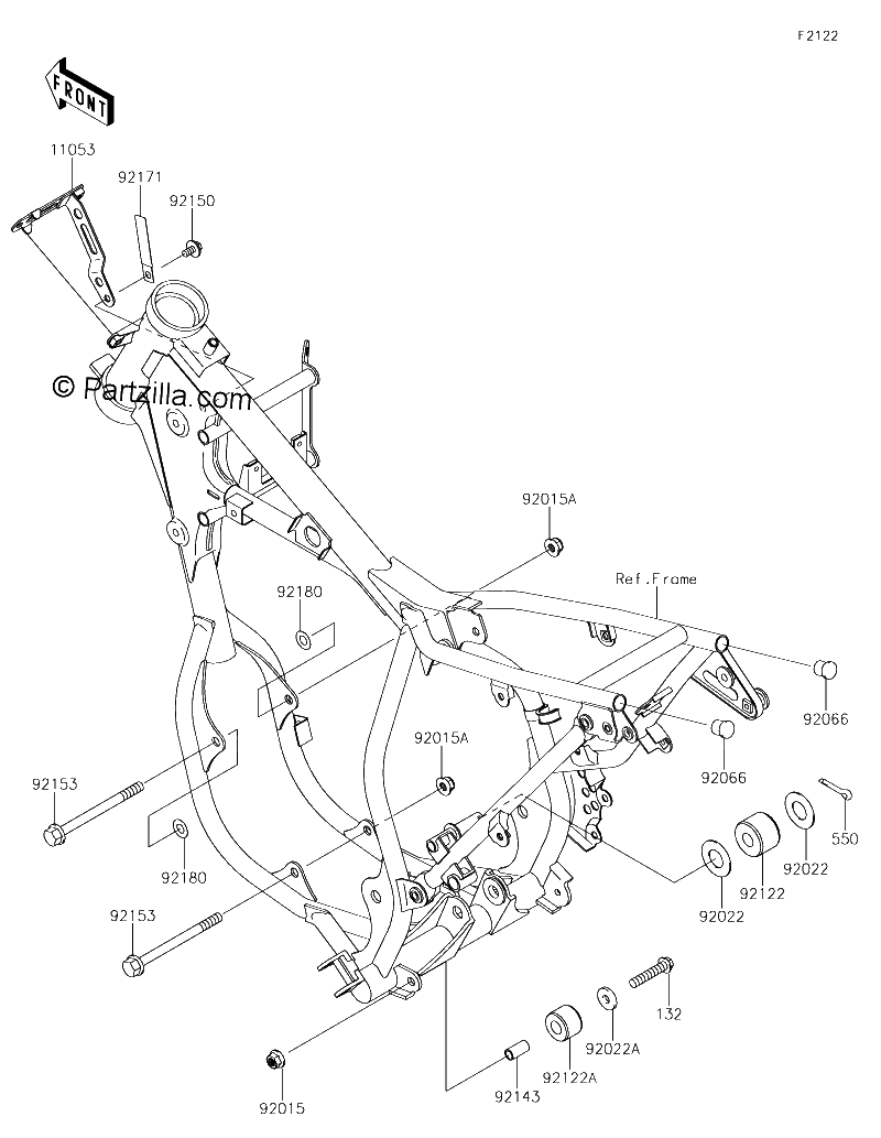 Diagrama de ENGINE MOUNT