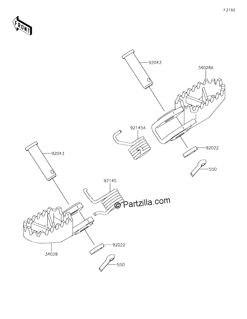 Diagrama de FOOTRESTS