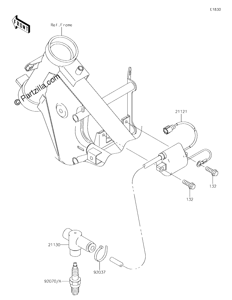 Diagrama de IGNITION SYSTEM