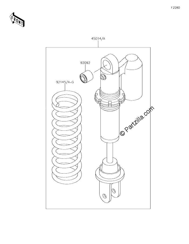 Diagrama de SHOCK ABSORBER S