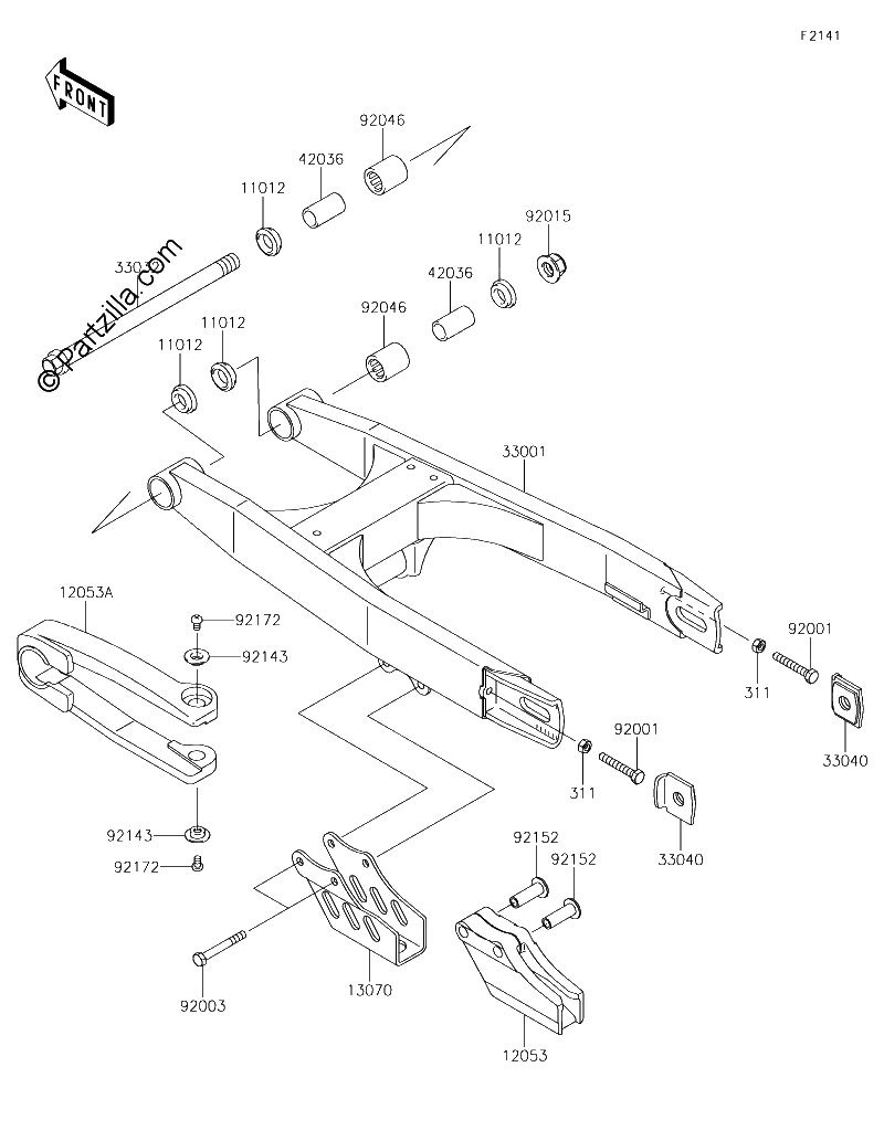 Diagrama de SWINGARM