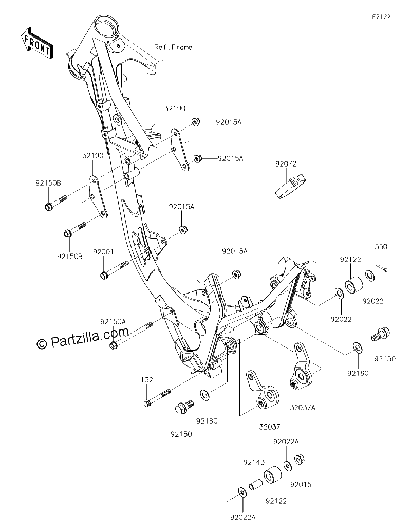 Diagrama de ENGINE MOUNT