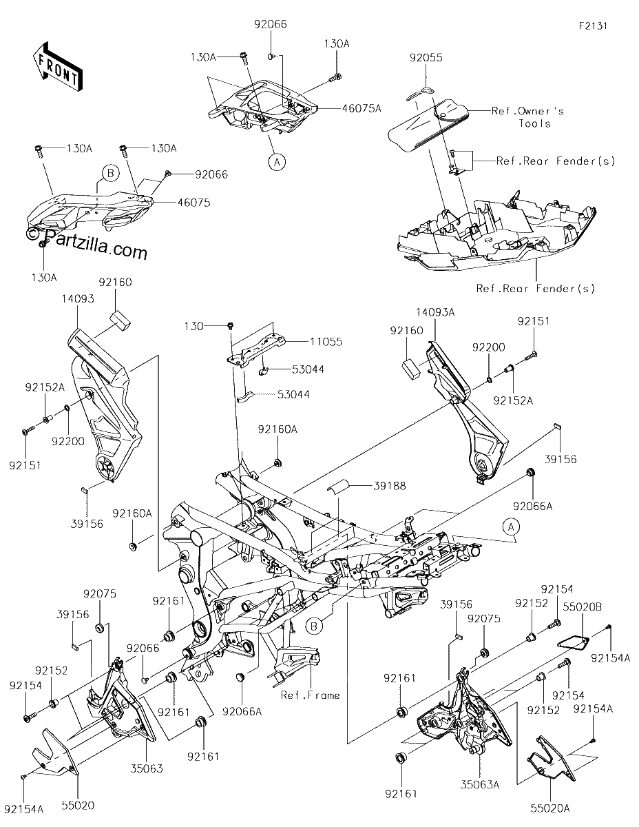 Diagrama de FRAME FITTINGS