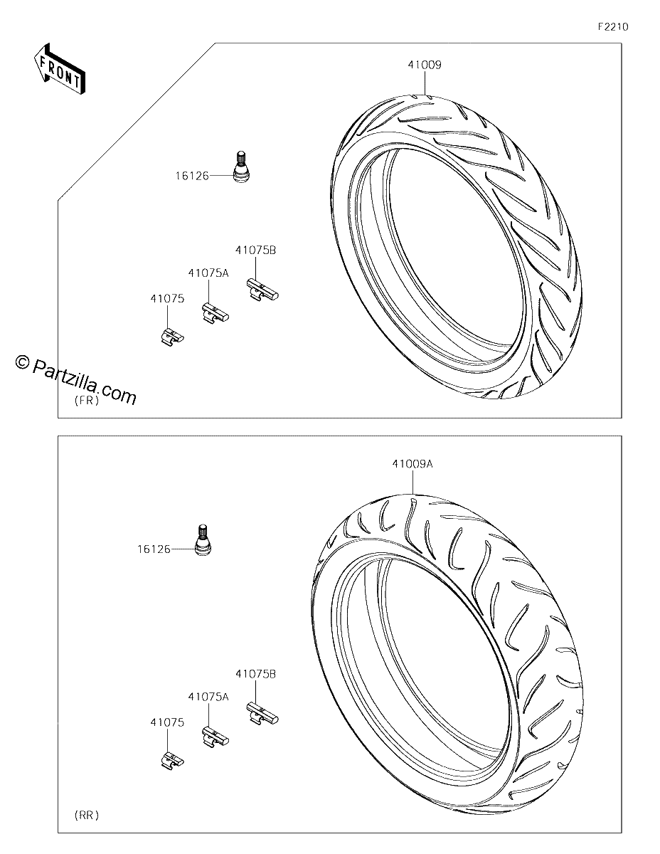 Diagrama de WHEELS TIRES