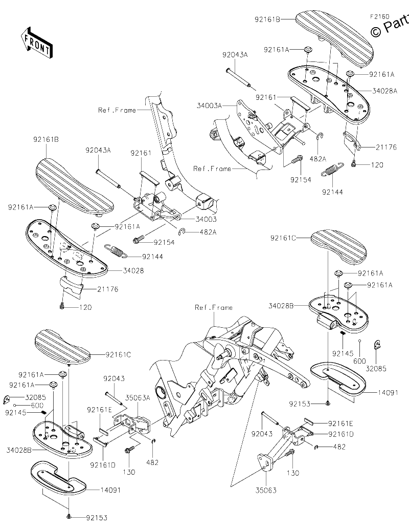 Diagrama de FOOTRESTS