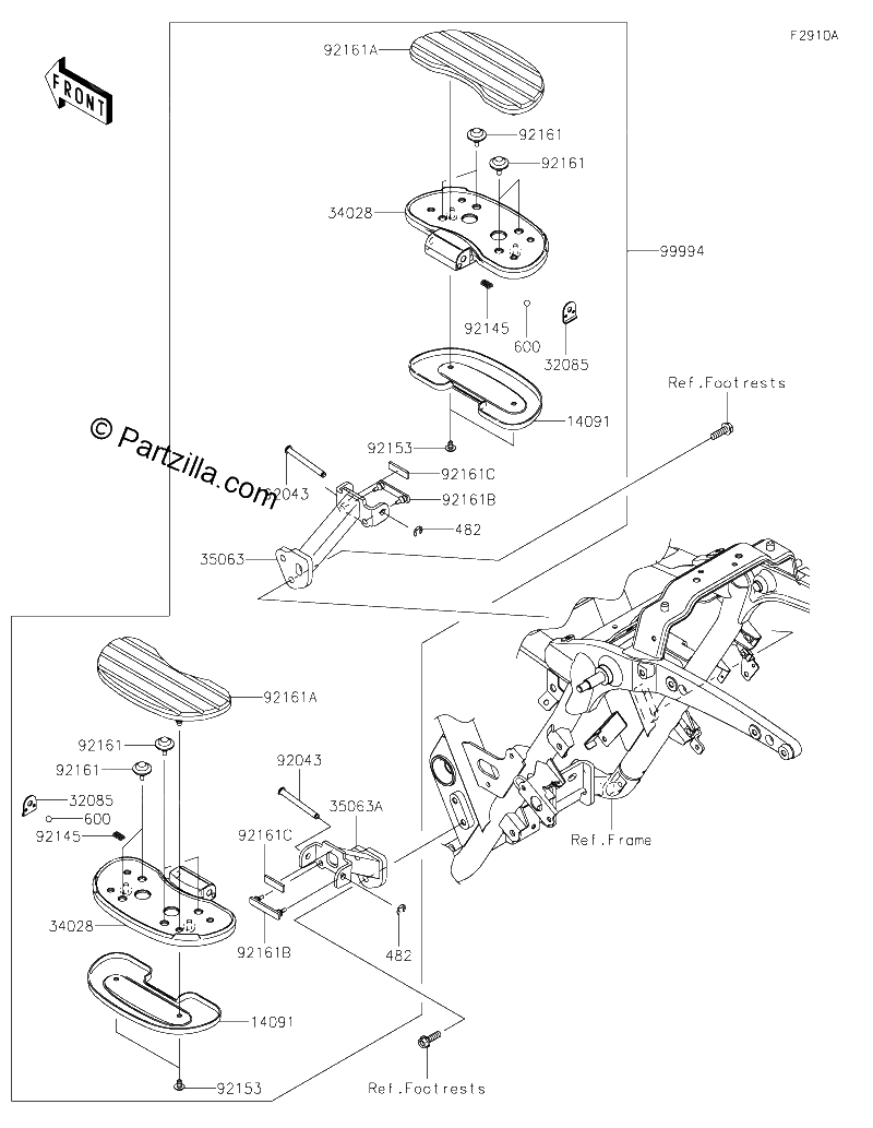 Diagrama de ACCESSORY PASS FLOORBOARD