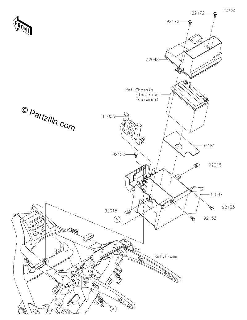 Diagrama de BATTERY CASE