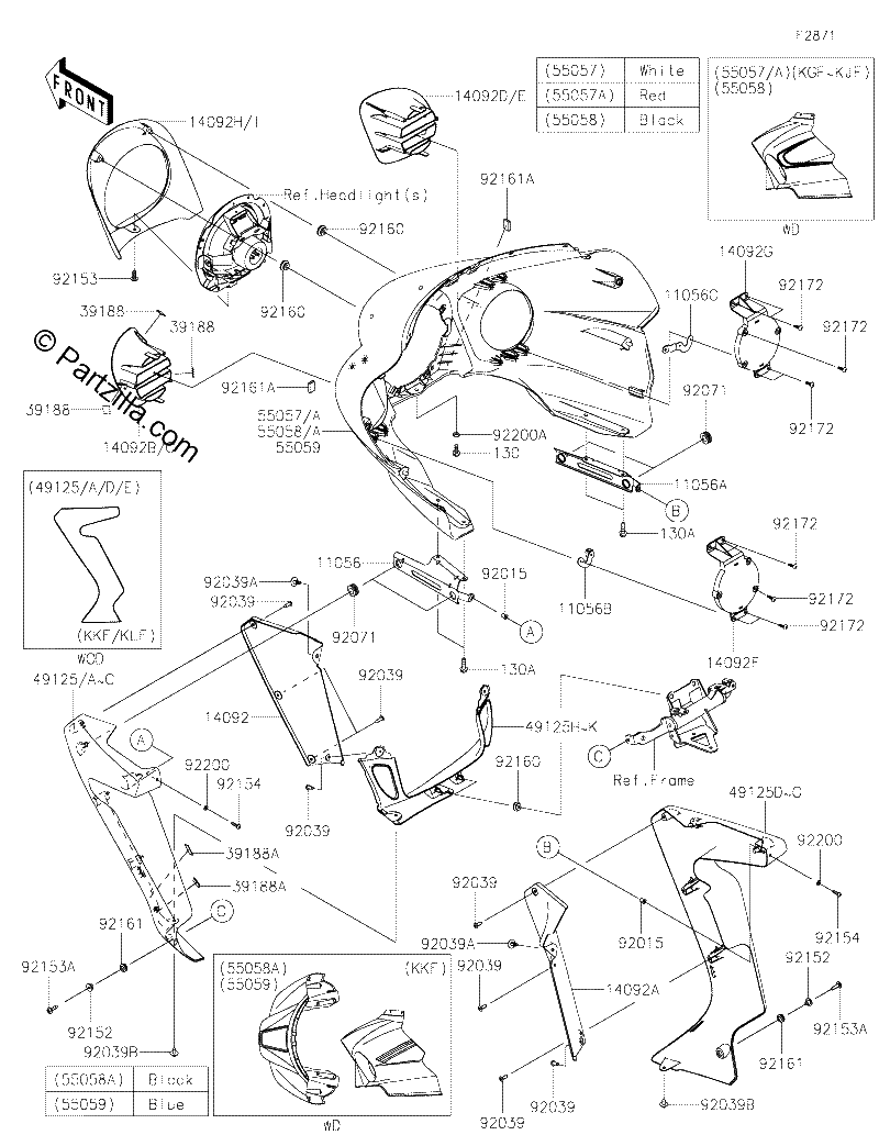 Diagrama de COWLING OUTER
