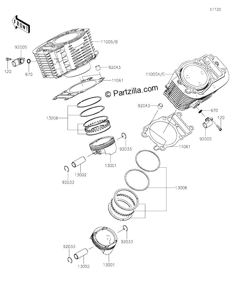 Diagrama de CYLINDER PISTON S