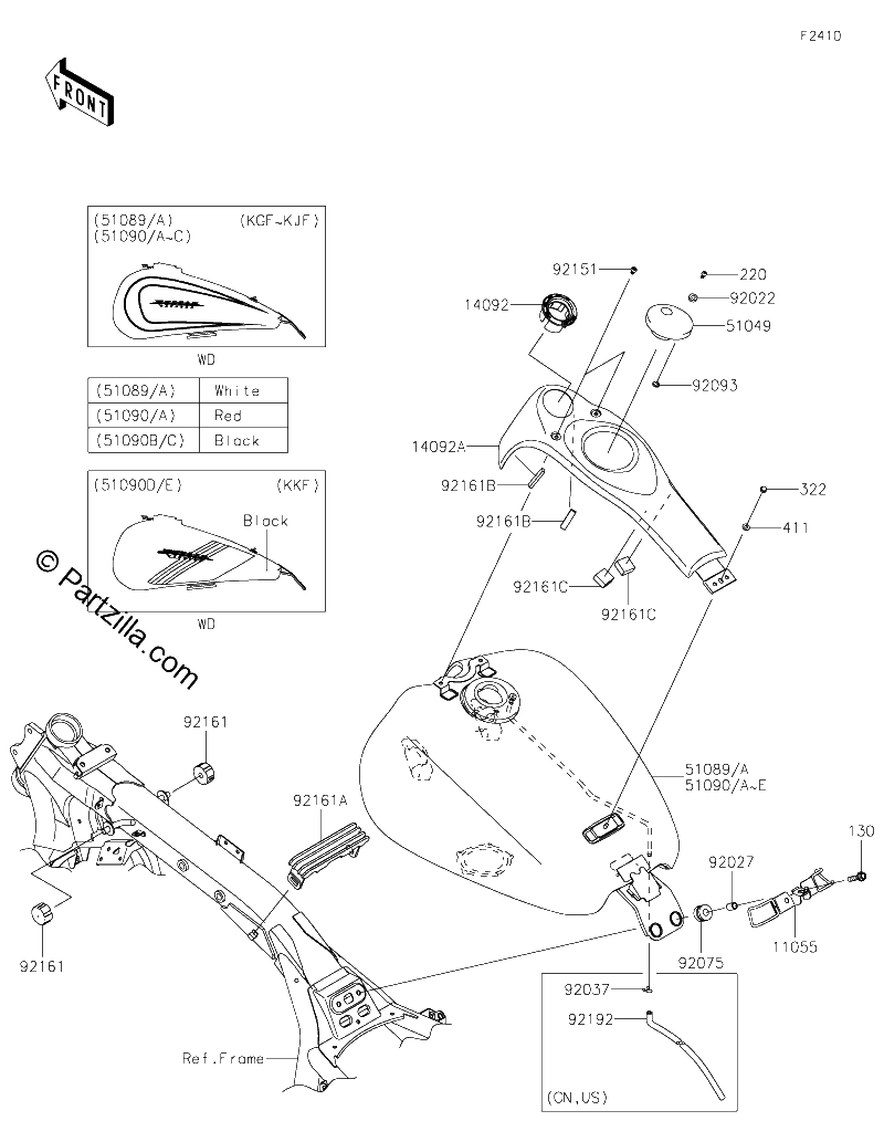 Diagrama de FUEL TANK