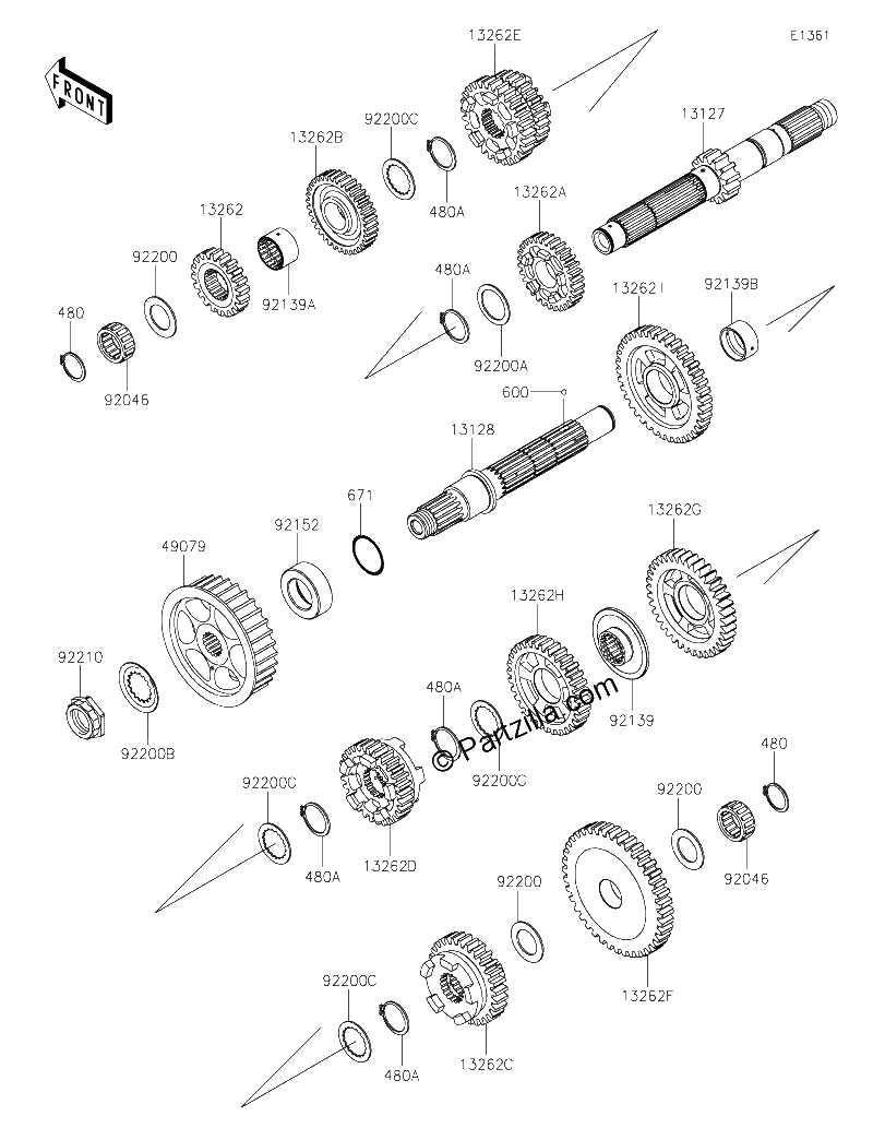 Diagrama de TRANSMISSION