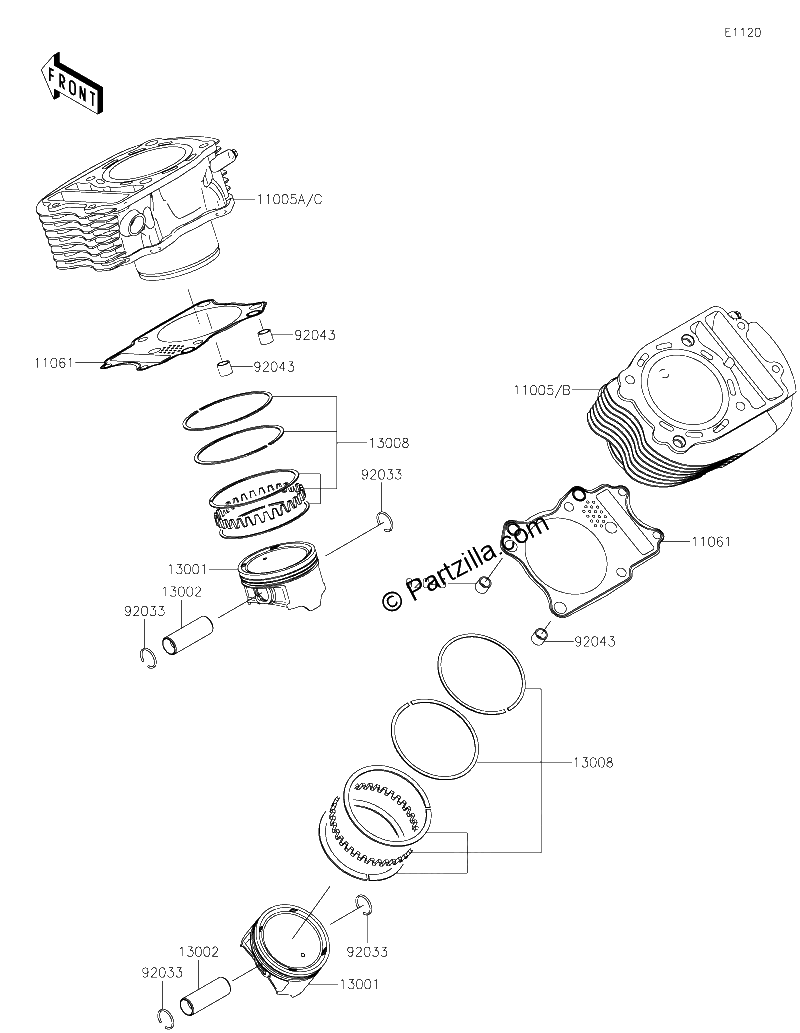 Diagrama de CYLINDER PISTON S
