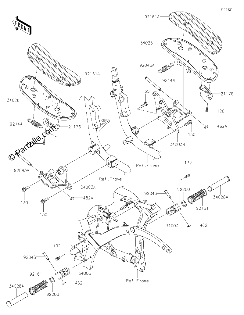 Diagrama de FOOTRESTS