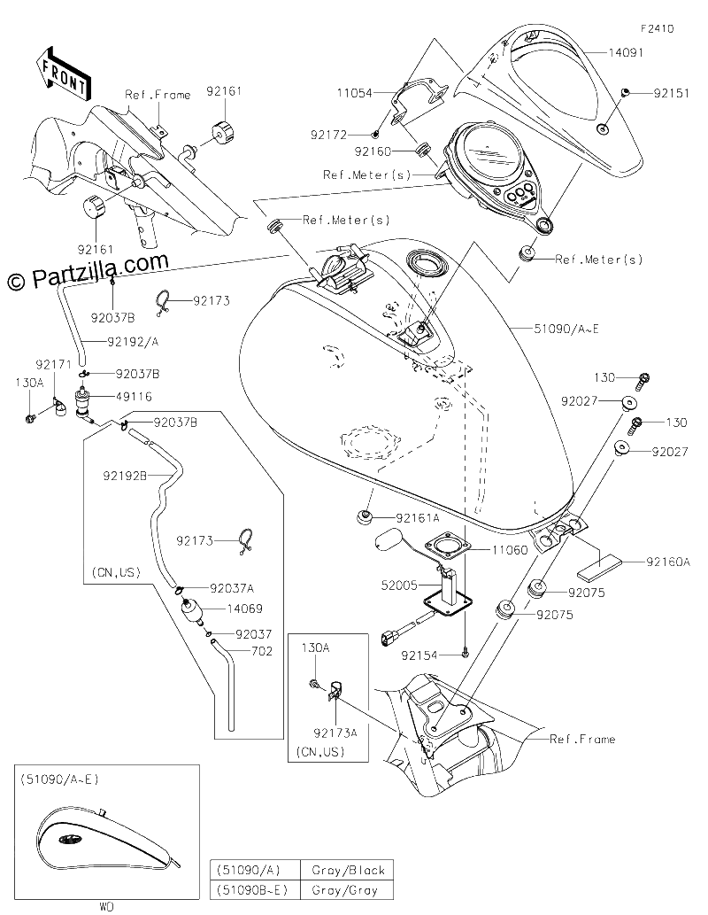 Diagrama de FUEL TANK