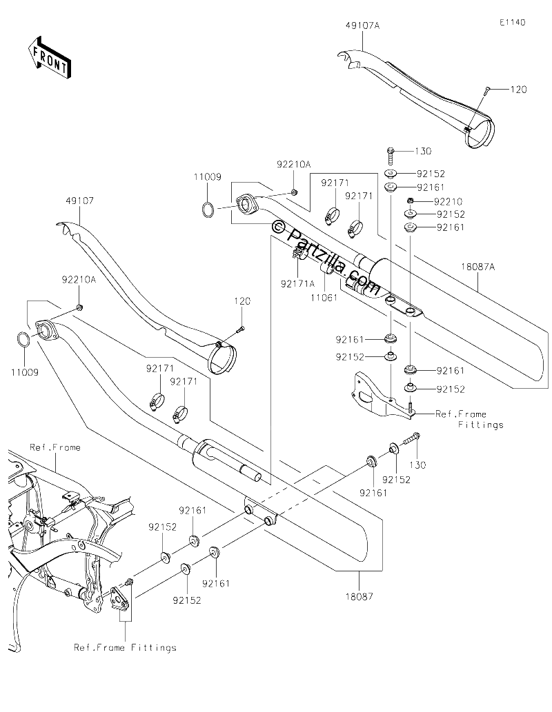 Diagrama de MUFFLER S