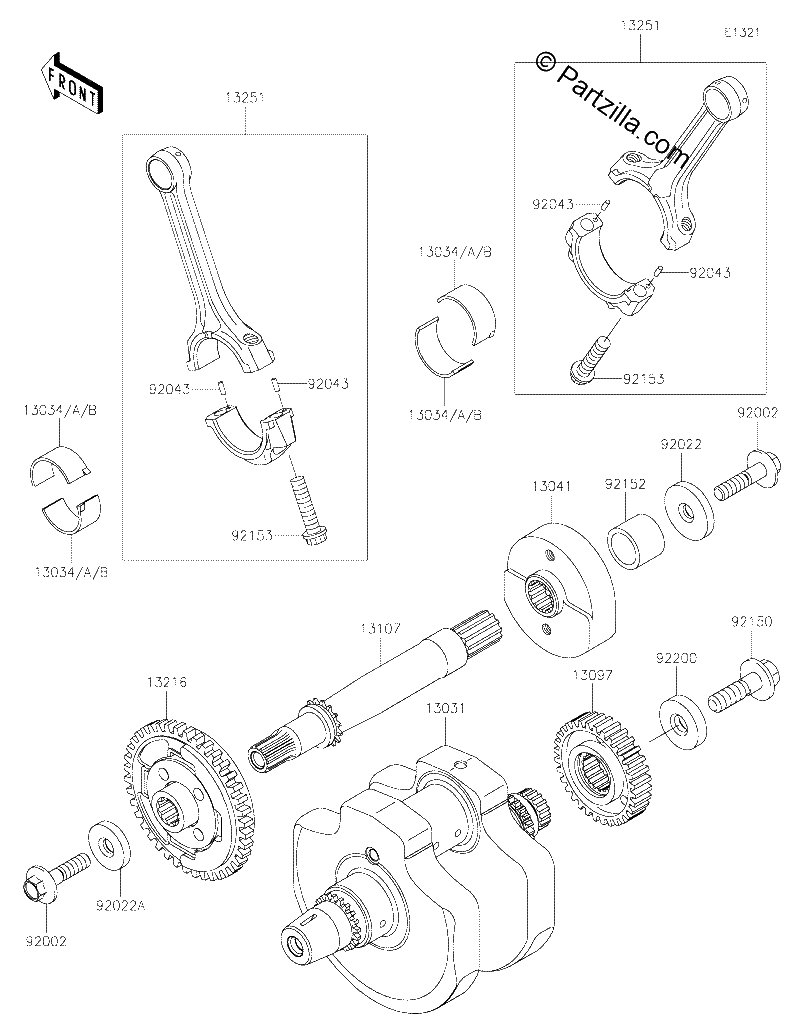 Diagrama de CRANKSHAFT