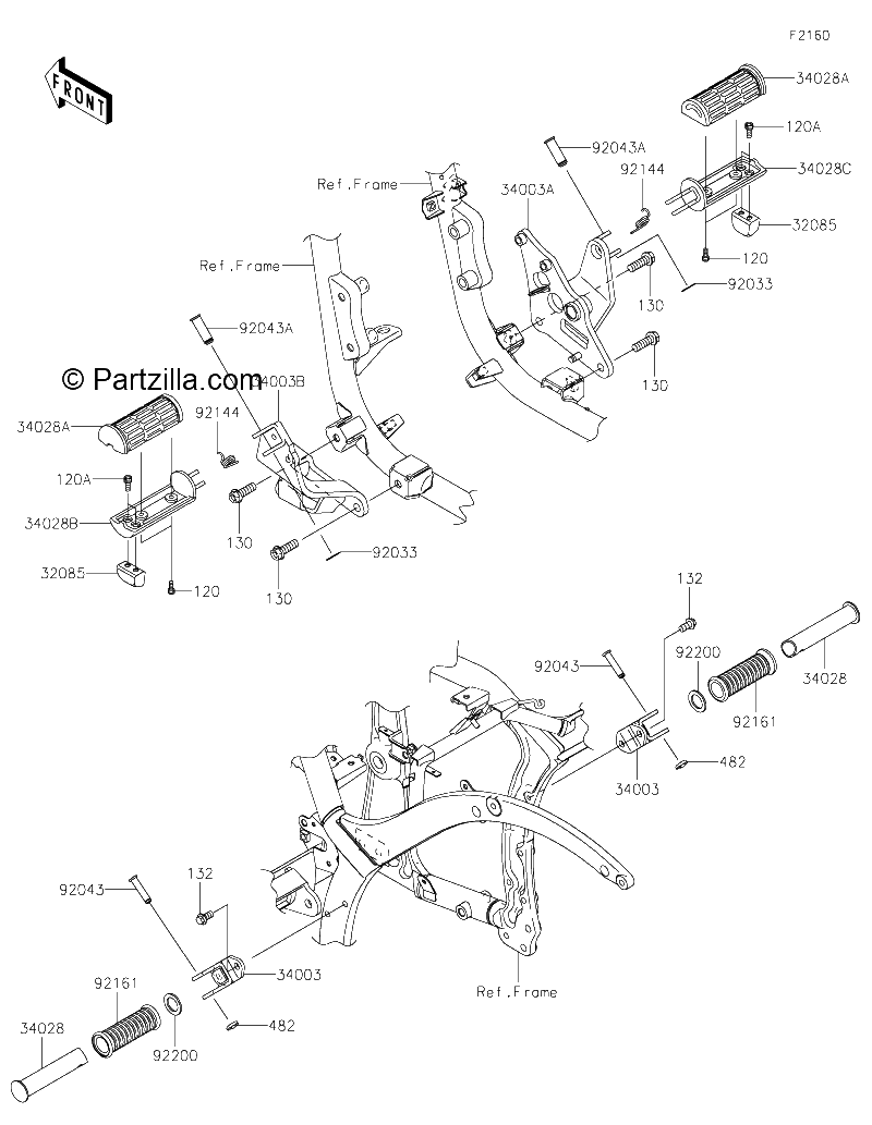 Diagrama de FOOTRESTS