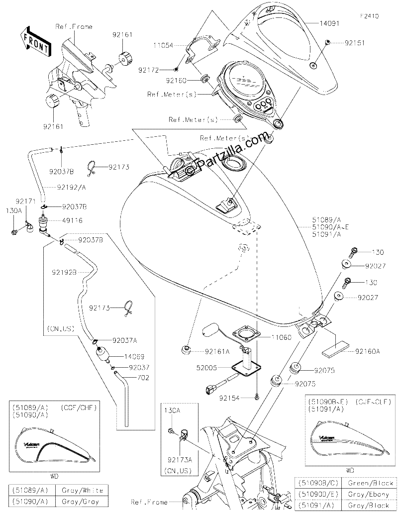 Diagrama de FUEL TANK