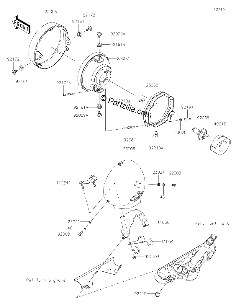 Diagrama de HEADLIGHT S