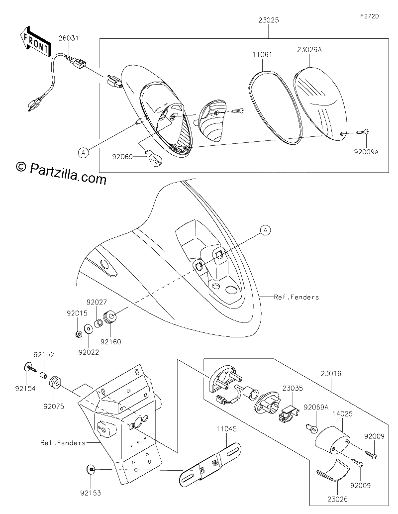 Diagrama de TAILLIGHT S