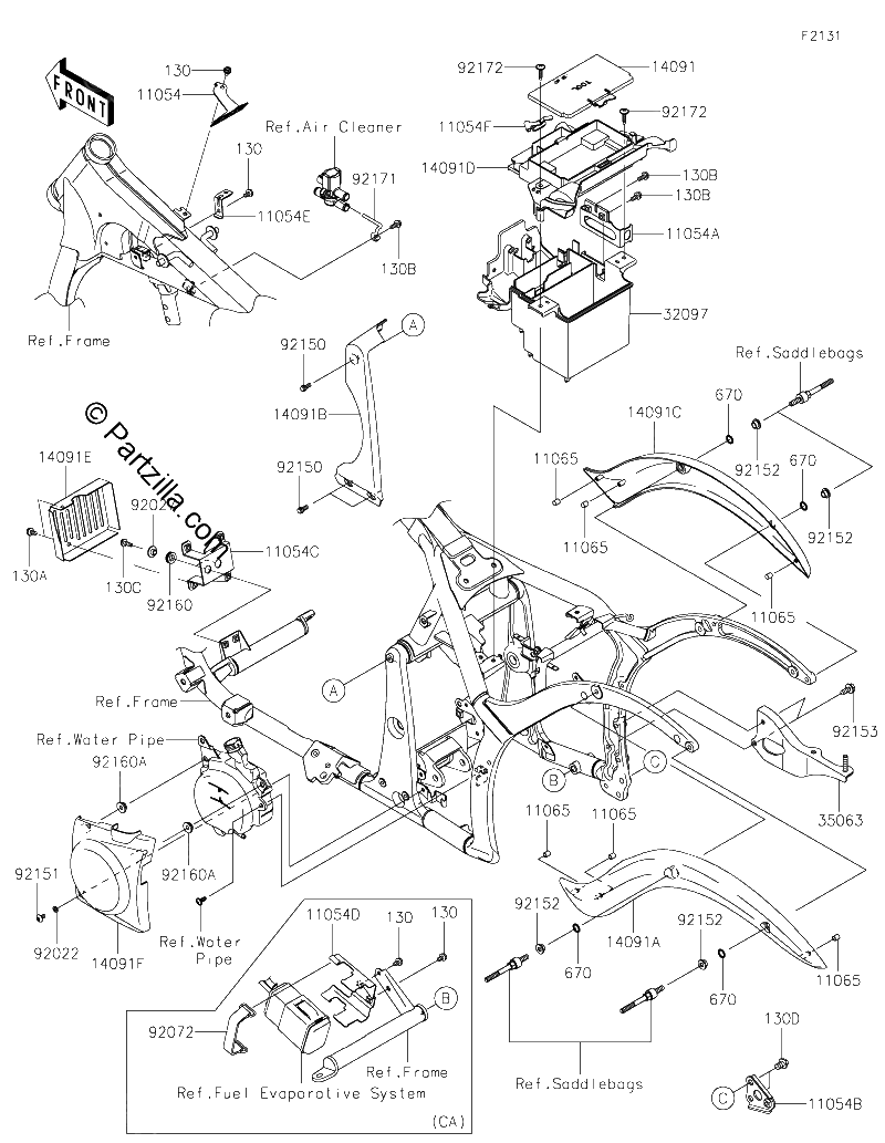 Diagrama de FRAME FITTINGS