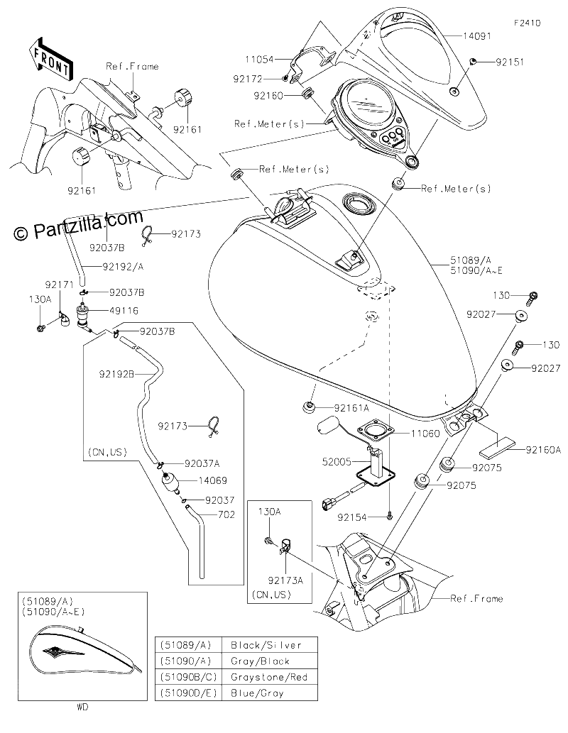Diagrama de FUEL TANK