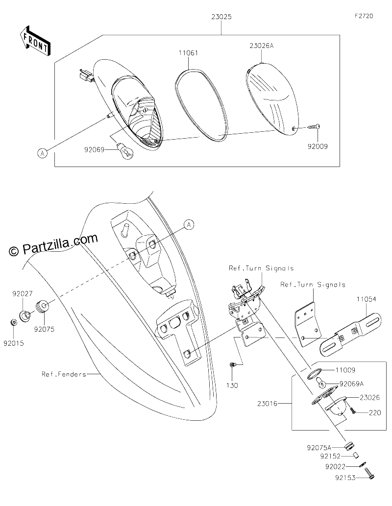 Diagrama de TAILLIGHT S