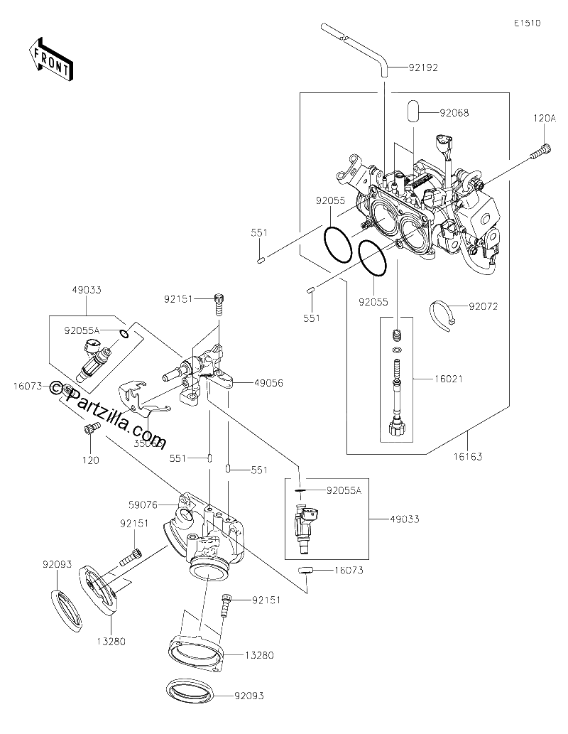 Diagrama de THROTTLE