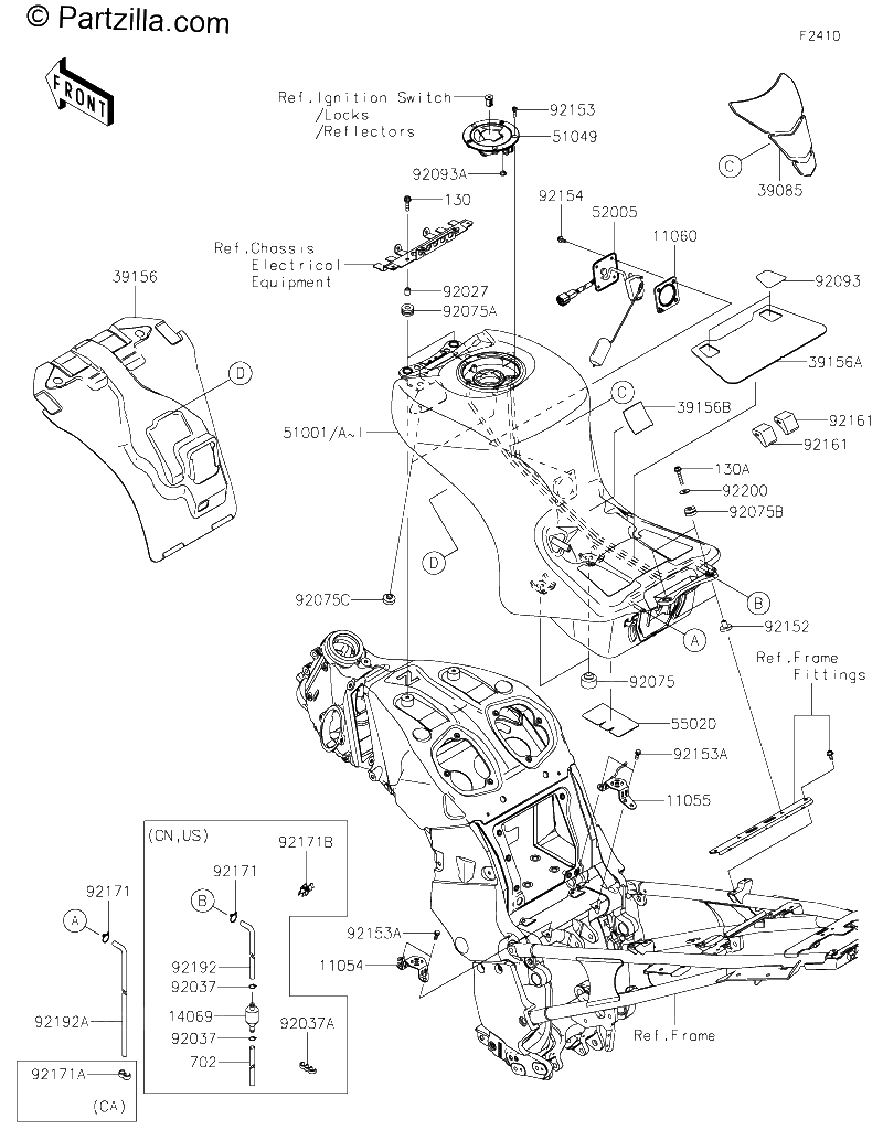 Diagrama de FUEL TANK