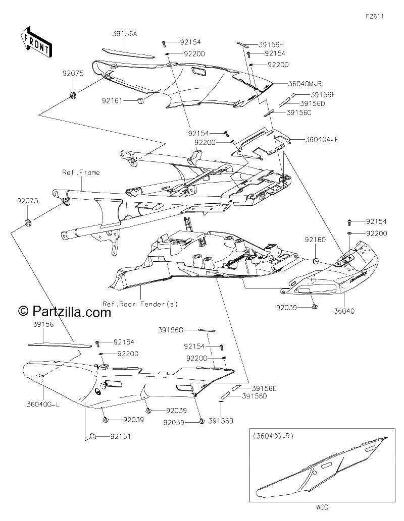 Diagrama de SIDE COVERS