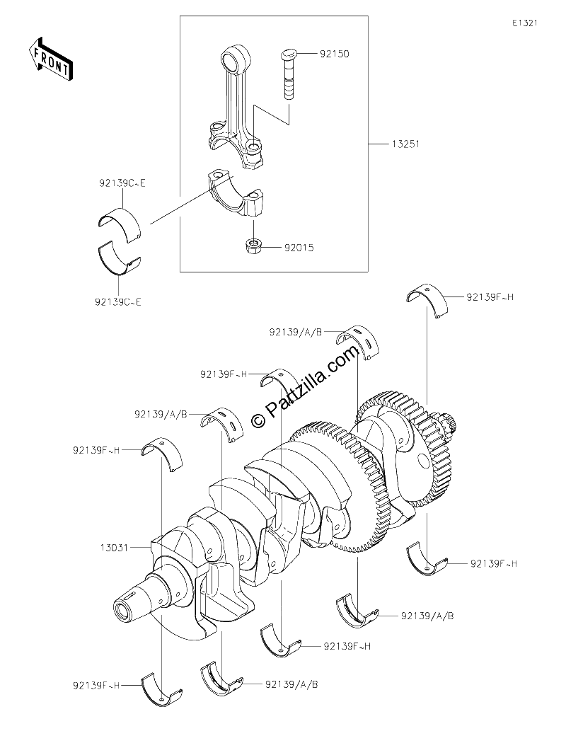 Diagrama de CRANKSHAFT