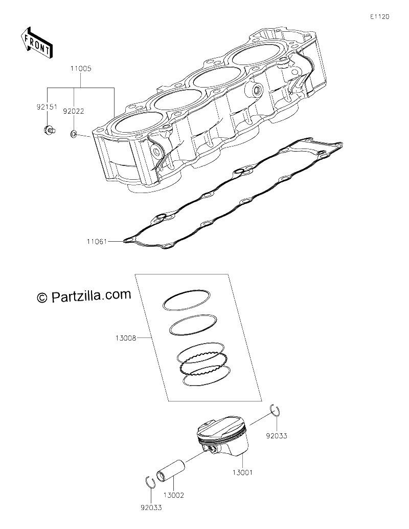 Diagrama de CYLINDER PISTON S