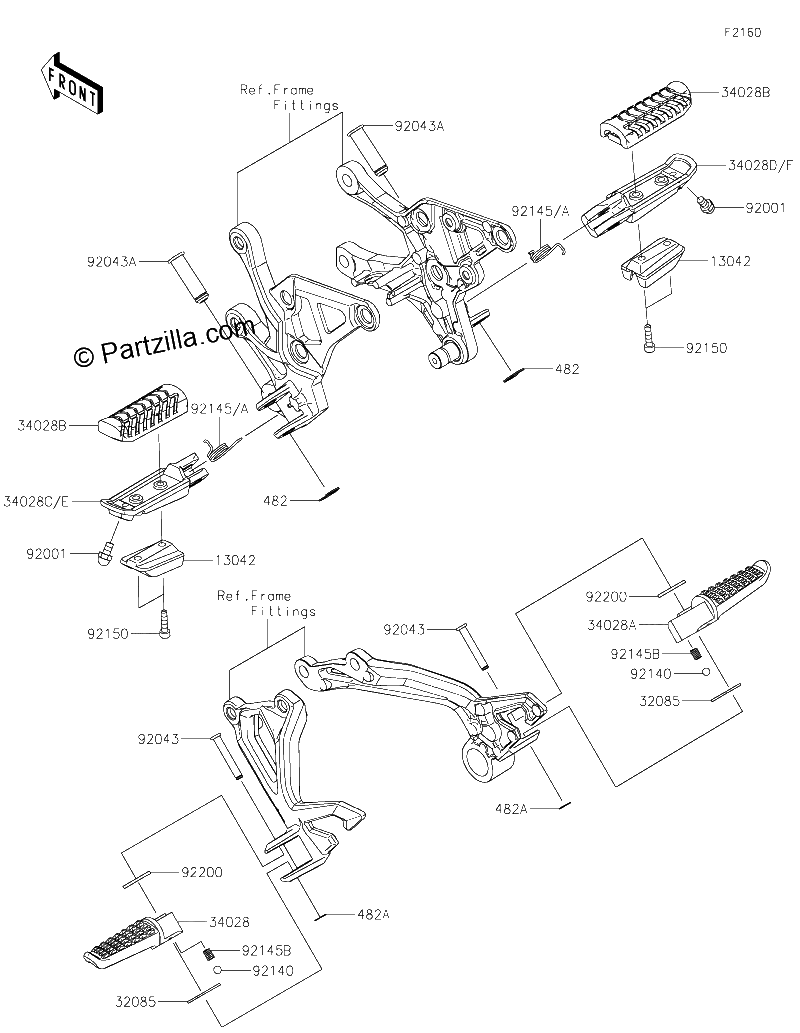 Diagrama de FOOTRESTS