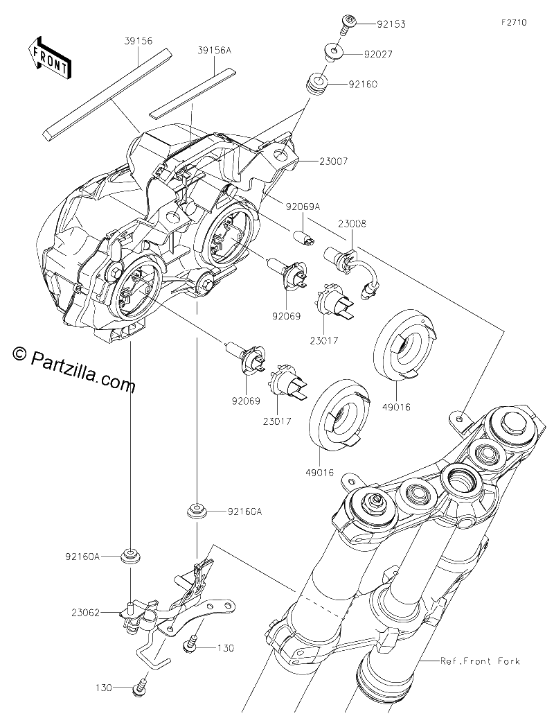 Diagrama de HEADLIGHT S