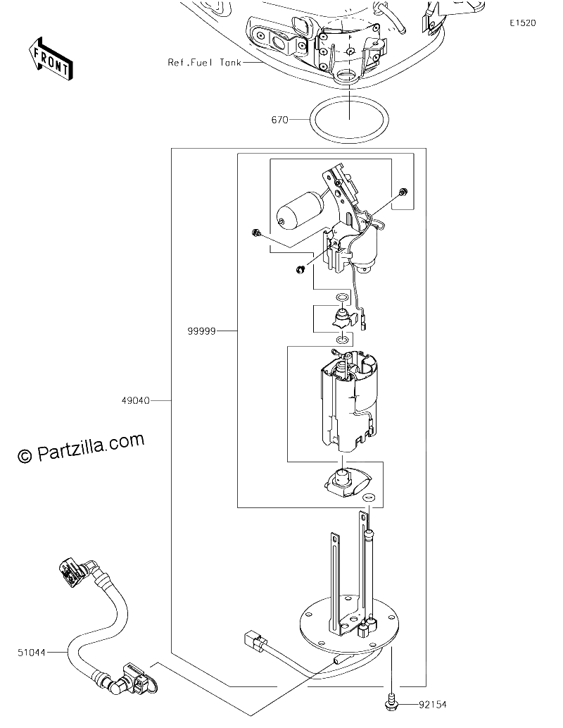 Diagrama de FUEL PUMP