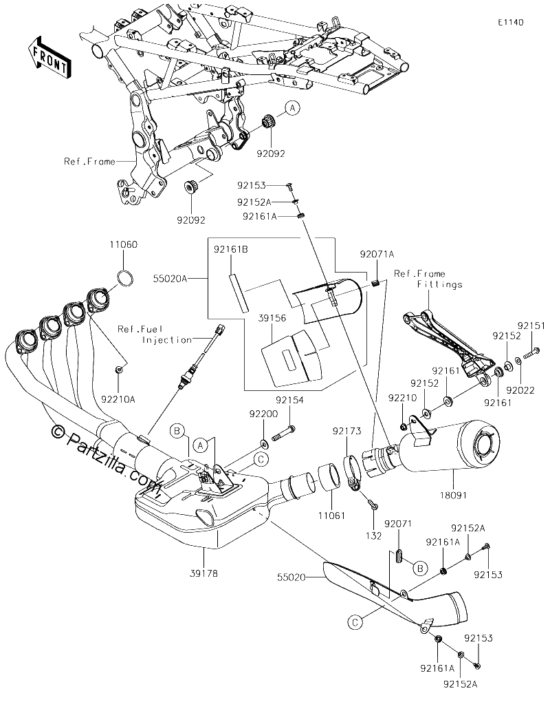 Diagrama de MUFFLER S