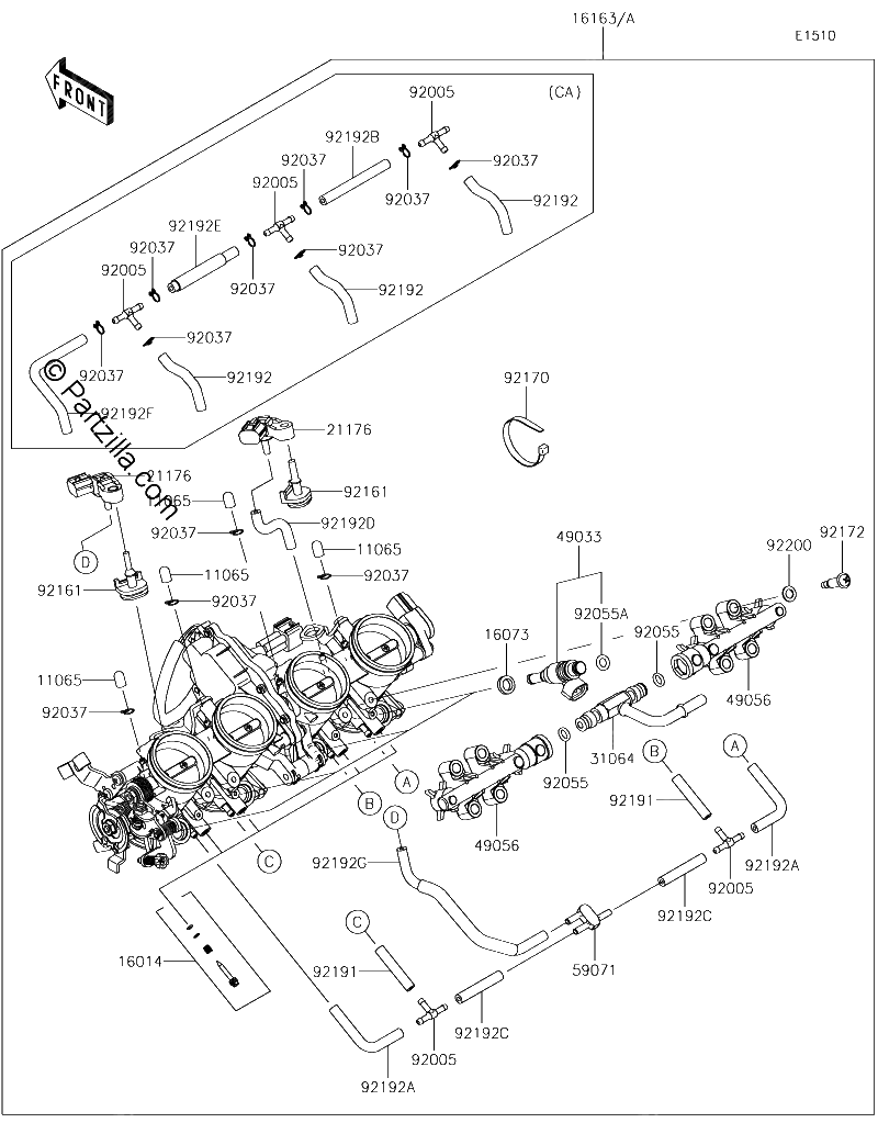 Diagrama de THROTTLE