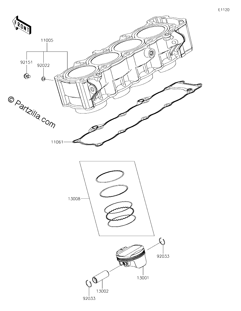 Diagrama de CYLINDER PISTON S