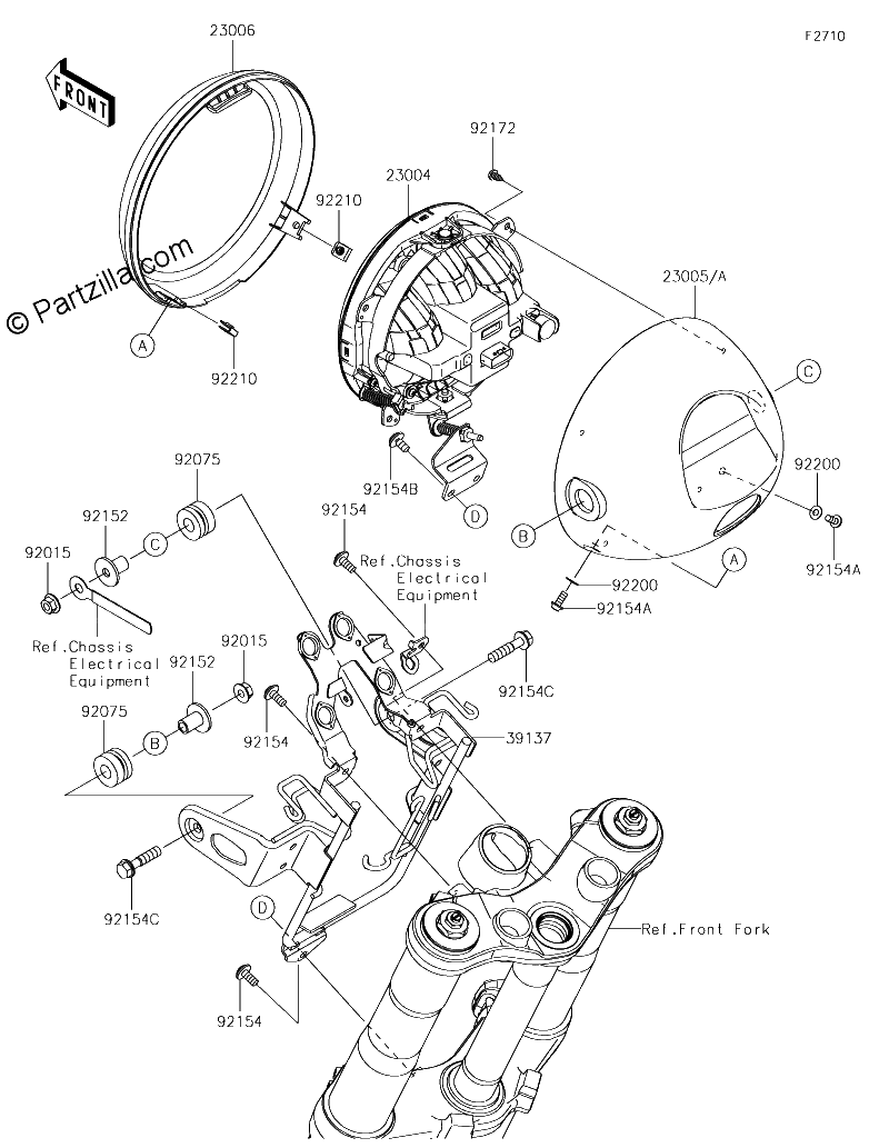 Diagrama de HEADLIGHT S