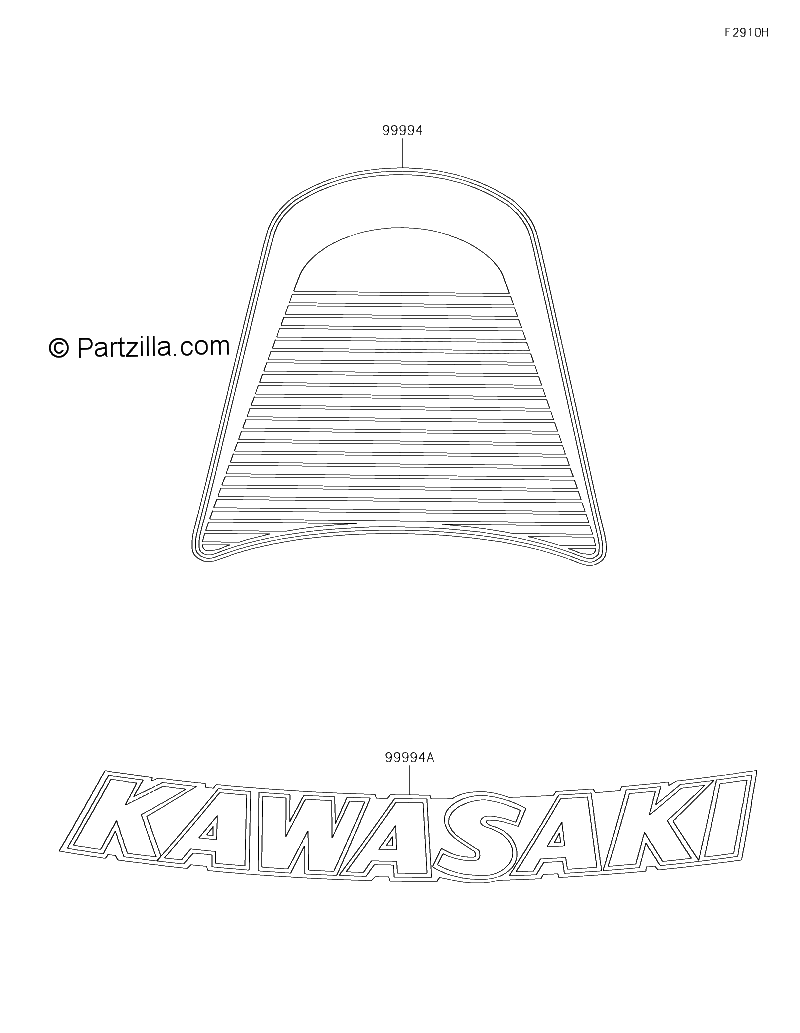 Diagrama de ACCESSORY DECALS