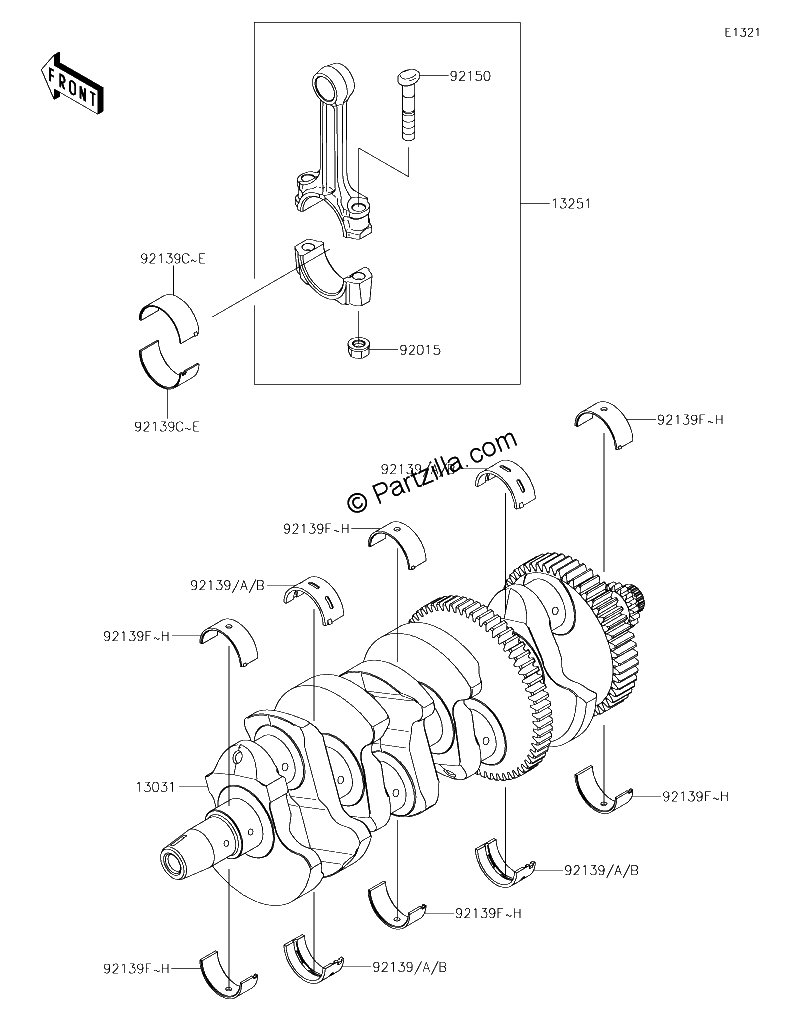 Diagrama de CRANKSHAFT