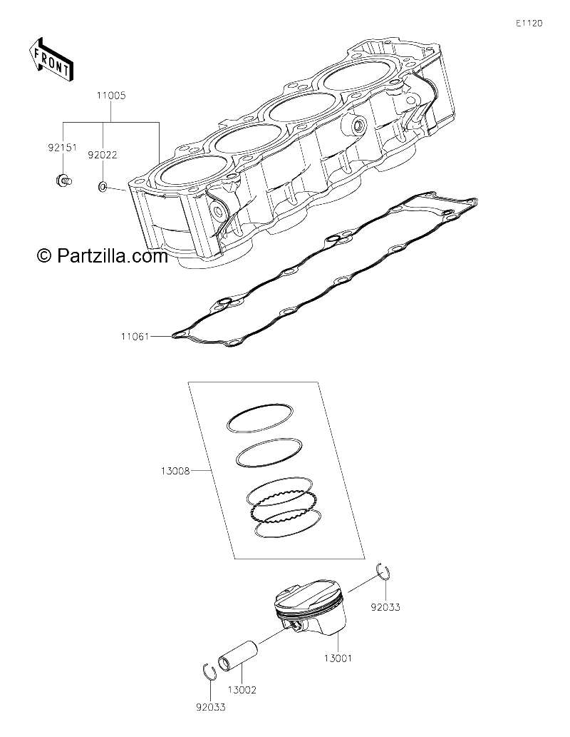 Diagrama de CYLINDER PISTON S