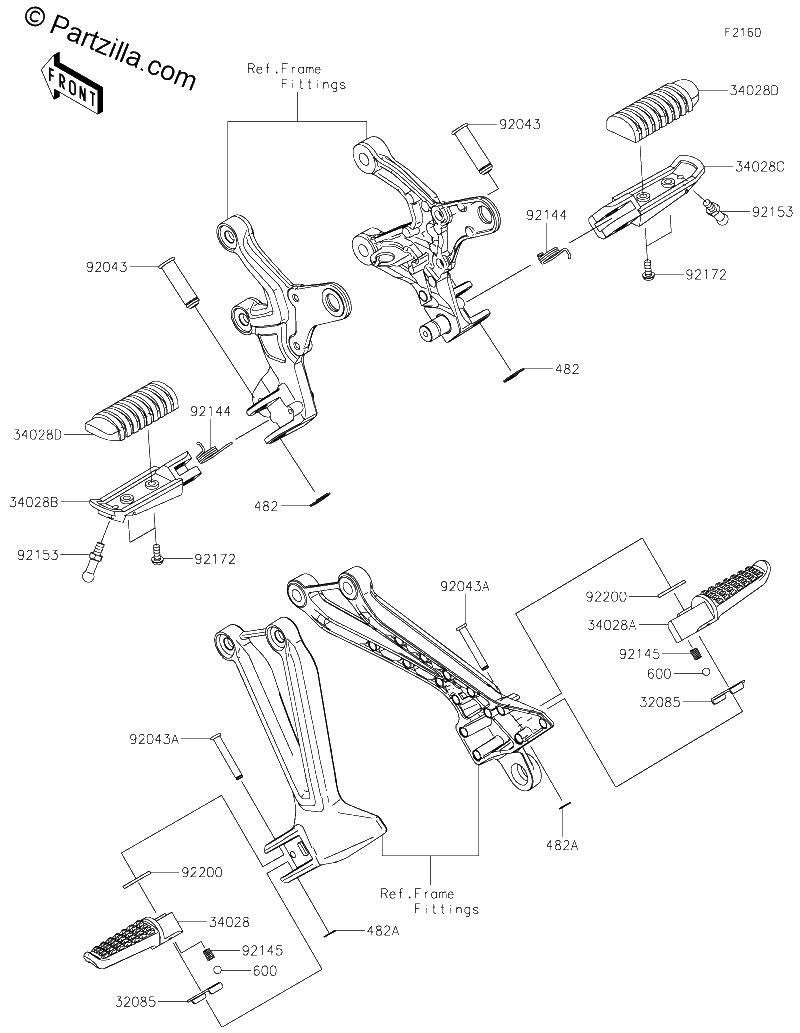 Diagrama de FOOTRESTS