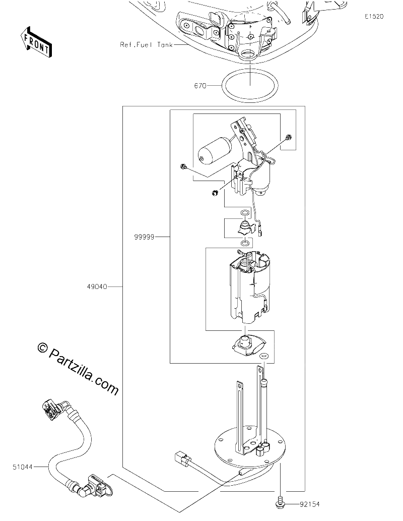 Diagrama de FUEL PUMP